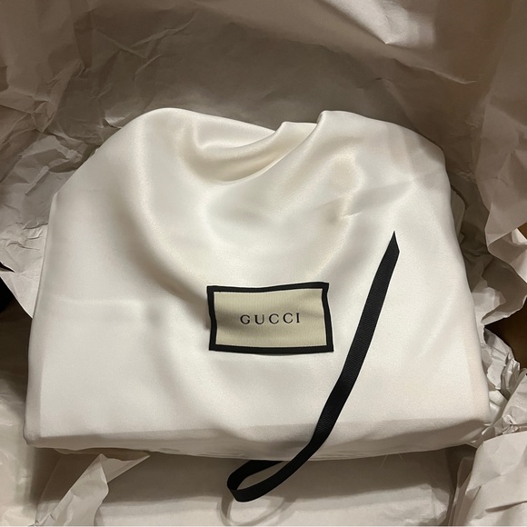 Gucci Pink Mini Marmont Purse Bag 446744 Logo Silver Hardware Leather Heart - Picture 13 of 17